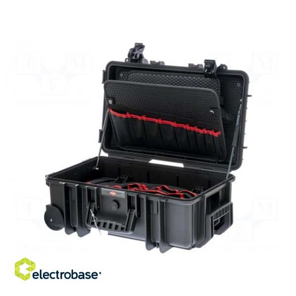 Suitcase: tool case on wheels | 350x550x225mm | Robust26 image 3