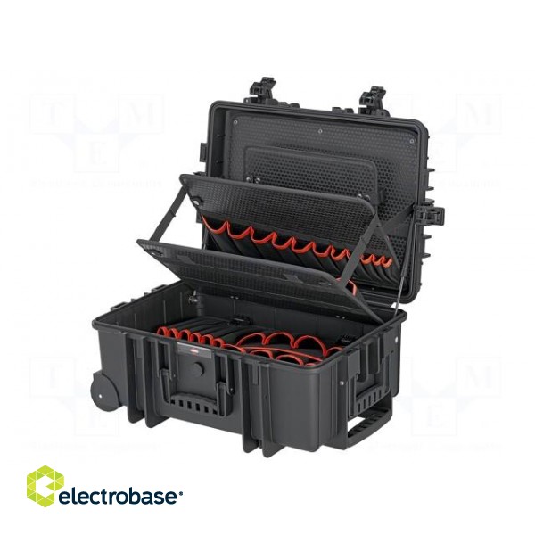 Suitcase: tool case on wheels | 609x263x428mm