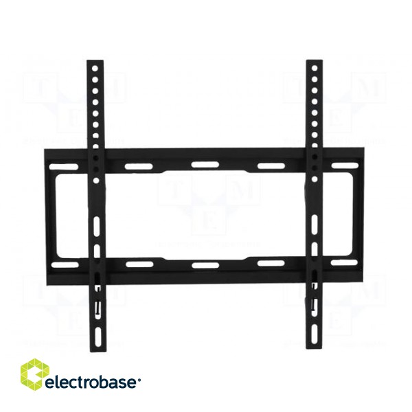 LCD holder | Colour: black | 40kg | V: permanent