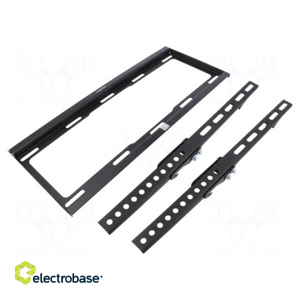LCD holder | Colour: black | 35kg | V: tiltable paveikslėlis 1