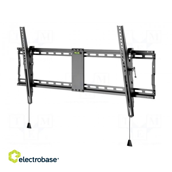 LCD/LED holder | black | tiltable | 70kg