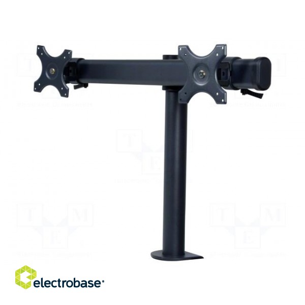 LCD monitor holder | Mounting: screw terminals | Colour: black | 8kg