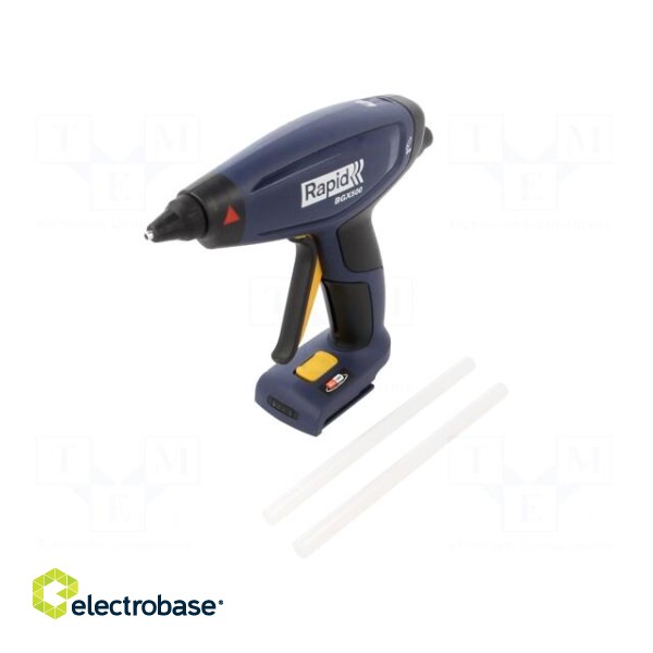 Hot melt glue gun | Ø: 11mm,11.2mm,11.5mm,12mm | 18VDC | 3min image 1