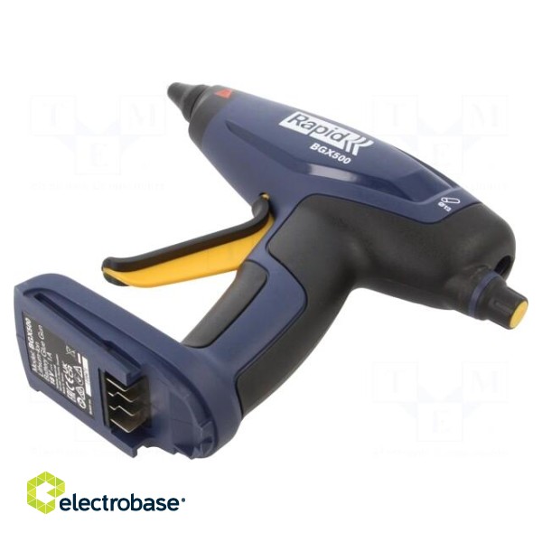 Hot melt glue gun | Ø: 11mm,11.2mm,11.5mm,12mm | 18VDC | 3min image 2