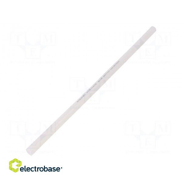 Hot melt glue | Ø: 11mm | white,transparent | L: 300mm | Bonding: 15s paveikslėlis 2