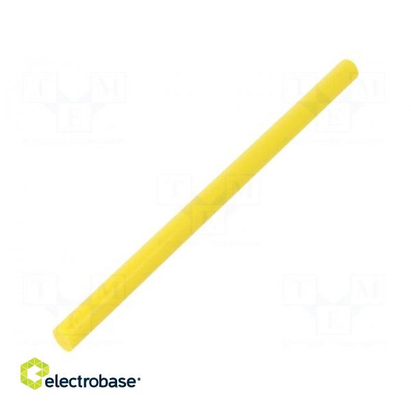 Hot melt glue | Ø: 11mm | yellow | L: 200mm | Bonding: 15÷20s | 5pcs. image 2