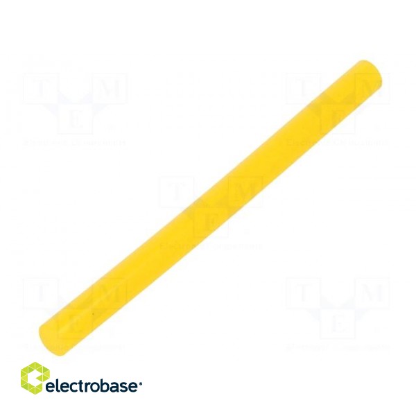 Hot melt glue | Ø: 7.2mm | yellow | L: 100mm | Bonding: 20÷30s | 12pcs. image 2
