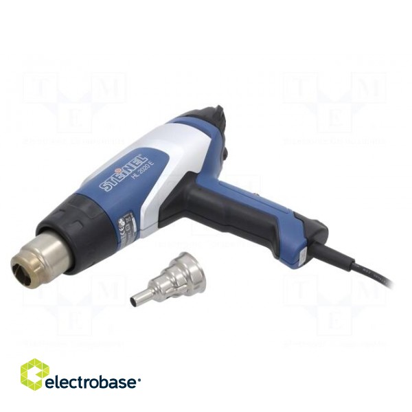 Electric hot shrink gun | 2.2kW | 230VAC | Plug: EU фото 1