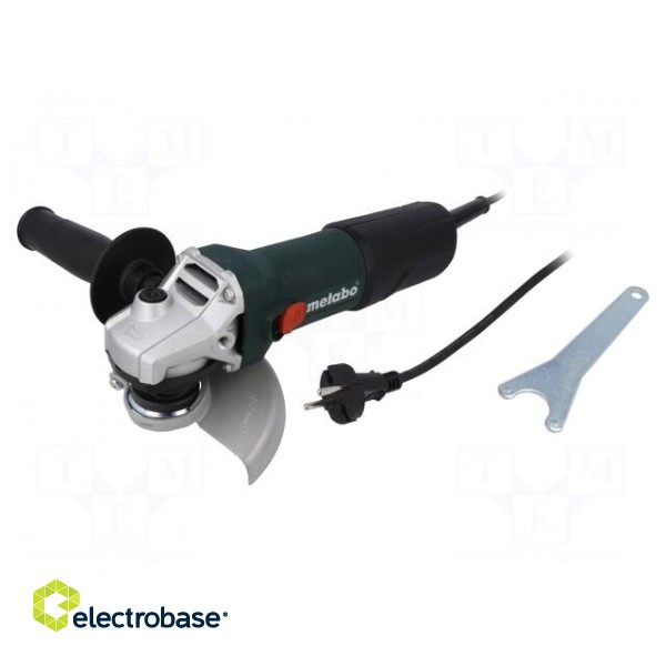 Angle grinder | max.2Nm | 11500rpm | 850W | 125mm | Kind: electric