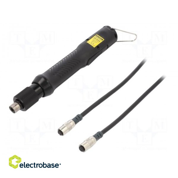 Electric screwdriver | 0.4÷1.5Nm | 650÷1000rpm фото 1