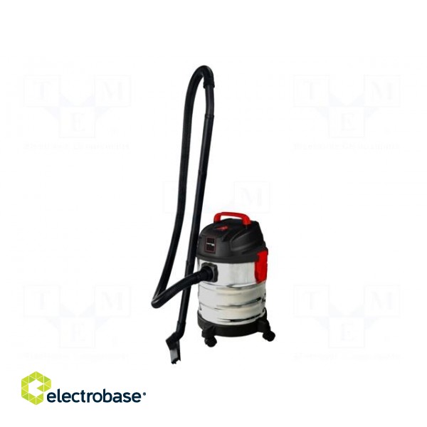 Vacuum cleaner | electric | 1.25kW | Input: EU,mains plug 230V | 20l