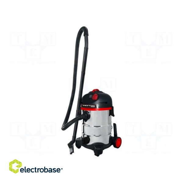 Vacuum cleaner | electric | 1.5kW | Input: EU,mains plug 230V | 30l