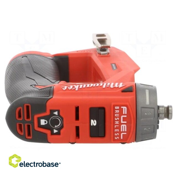 Drill/driver | Power supply: rechargeable battery Li-Ion 12V x1 фото 3