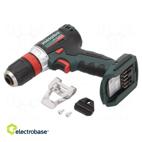 Drill/driver | Power supply: rechargeable battery Li-Ion 18V x1 paveikslėlis 1