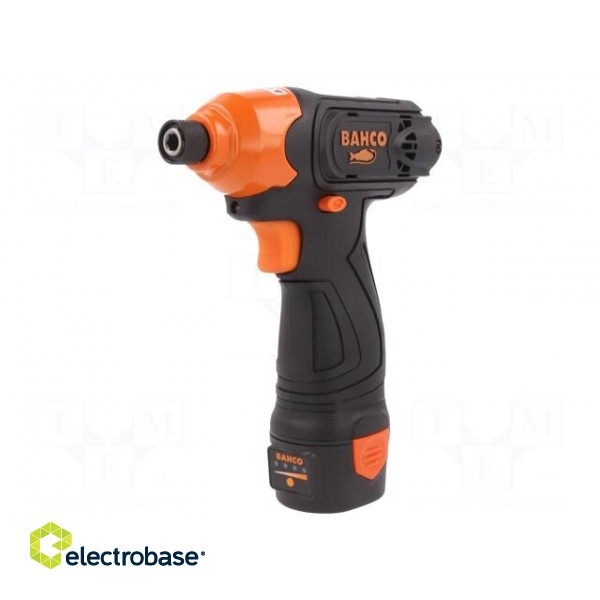Impact driver | battery | max.105Nm | Rot.speed: 0÷2400 rpm | 12V фото 1