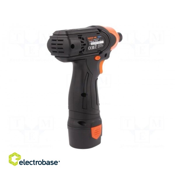 Impact driver | battery | max.105Nm | Rot.speed: 0÷2400 rpm | 12V фото 8