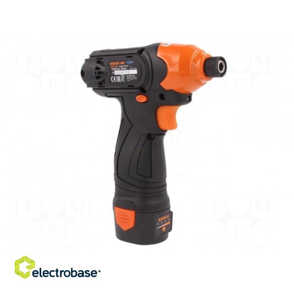 Impact driver | battery | max.105Nm | Rot.speed: 0÷2400 rpm | 12V фото 10
