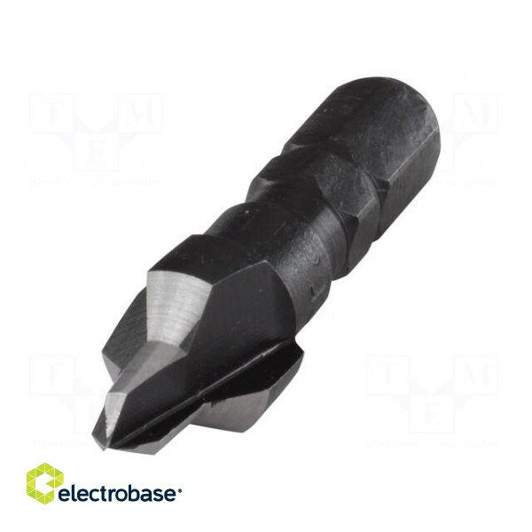 Countersink | 4÷10mm | wood,metal,plastic | tool steel image 1