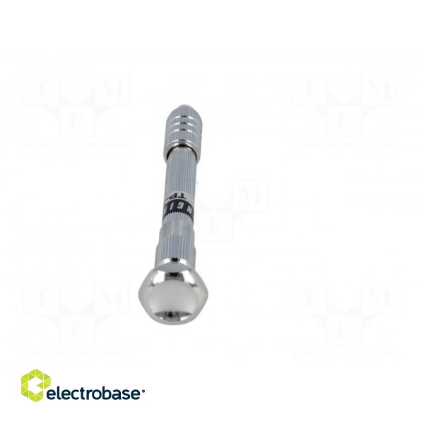 Drill holder | 0.3÷3.2mm | Tip mat: steel | Mat: brass image 5