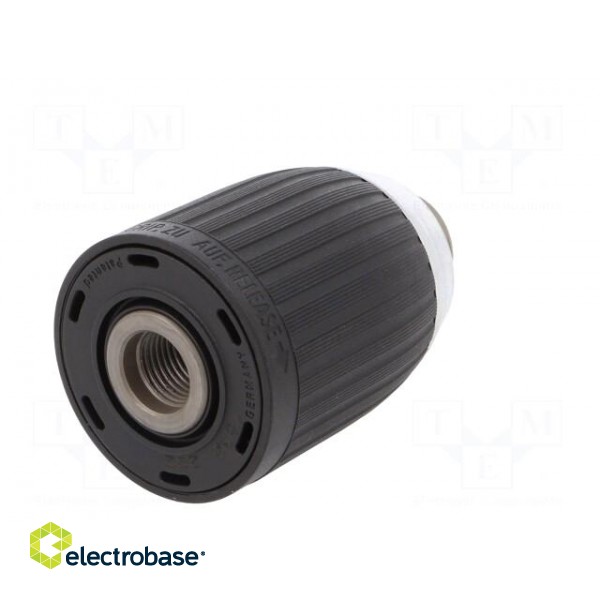 Drill holder | 1.5÷13mm | L: 72.4mm | metal,plastic | V: single sleeve image 6