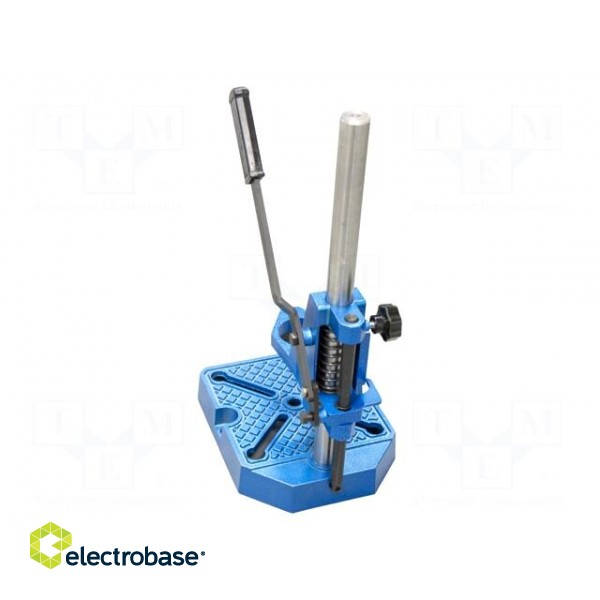 Drill stand | Mat: cast iron | Working height: 320mm | D: 95mm image 2