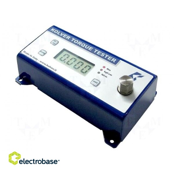 Electronic torque tester | Plug: EU | 9VDC | 0.1÷5Nm