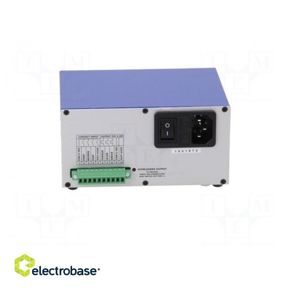 Power supply | 120W | Plug: EU | Equipment: mains cable | 138x118x67mm image 5