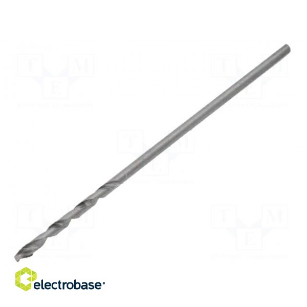Drill bit | for metal | Ø: 0.6mm | HSS | Features: hardened