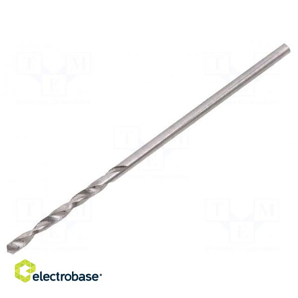 Drill bit | for metal | Ø: 1.3mm | HSS | Features: hardened