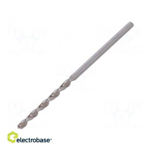 Drill bit | for metal | Ø: 1.6mm | L: 43mm | HSS-CO | Conform to: DIN 338 image 1