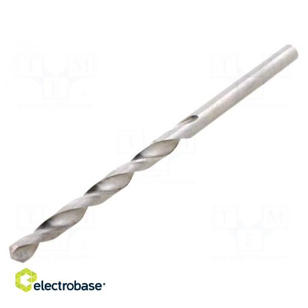 Drill bit | for metal | Ø: 3.2mm | HSS | Features: hardened