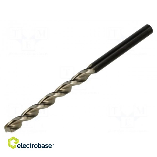 Drill bit | for metal | Ø: 4.2mm | L: 75mm | Working part len: 43mm