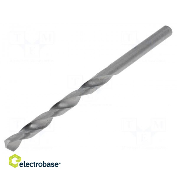 Drill bit | for metal | Ø: 4.5mm | Features: hardened