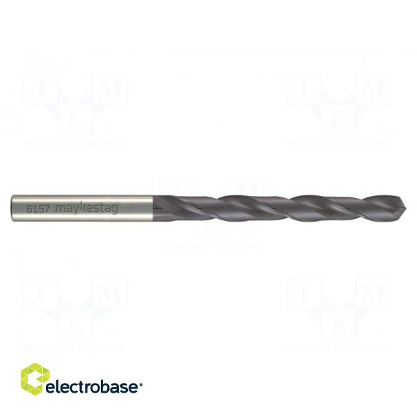 Drill bit | for metal | Ø: 8mm | L: 117mm | cemented carbide | case
