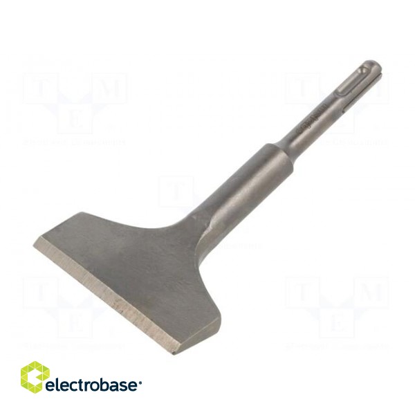 Chisel | for concrete | L: 165mm | metal | SDS-Plus® | Tipwidth: 75mm image 1