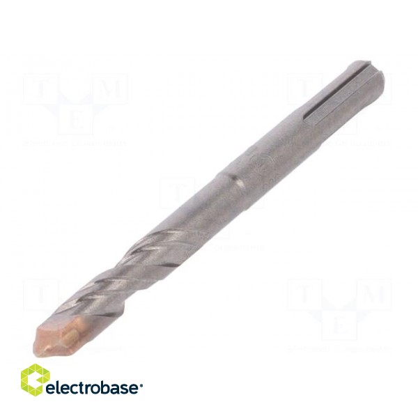 Drill bit | for concrete | Ø: 10mm | L: 110mm | metal | cemented carbide фото 1