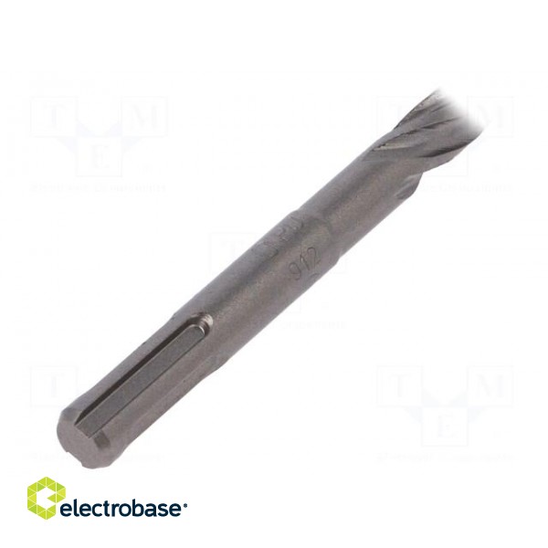 Drill bit | for concrete | Ø: 10mm | L: 160mm | metal | cemented carbide фото 2