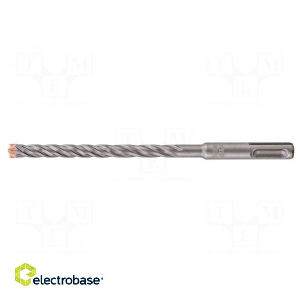 Drill bit | for concrete | Ø: 10mm | L: 160mm | metal | cemented carbide фото 3