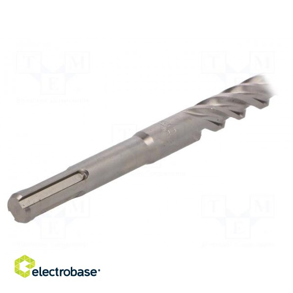 Drill bit | for concrete | Ø: 12mm | L: 260mm | metal | cemented carbide фото 2