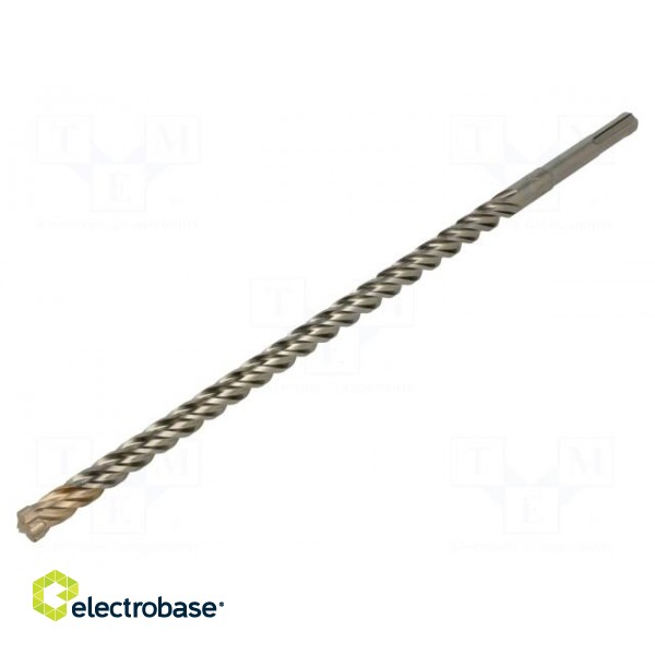 Drill bit | for concrete | Ø: 12mm | L: 310mm | SDS-Plus® | QUATTRIC II