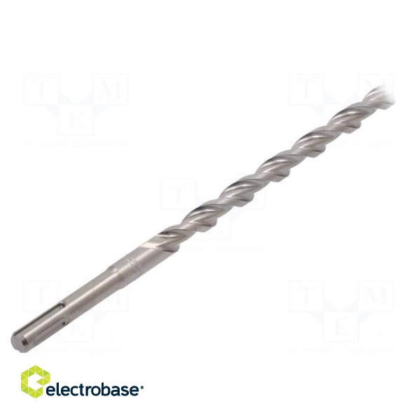 Drill bit | for concrete | Ø: 12mm | L: 800mm | metal | cemented carbide фото 2