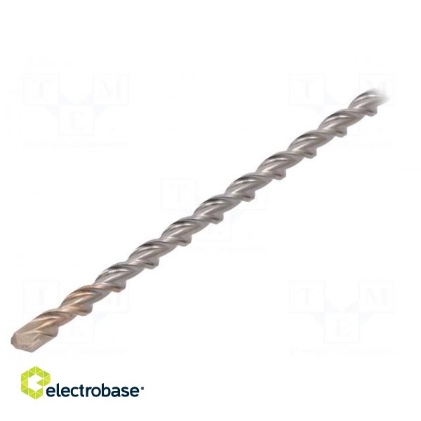 Drill bit | for concrete | Ø: 12mm | L: 800mm | metal | cemented carbide фото 3