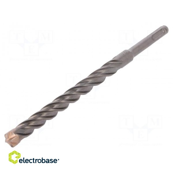 Drill bit | for concrete | Ø: 14mm | L: 210mm | metal | cemented carbide image 1