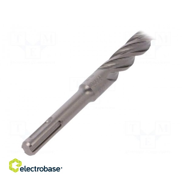 Drill bit | for concrete | Ø: 14mm | L: 210mm | metal | cemented carbide фото 2