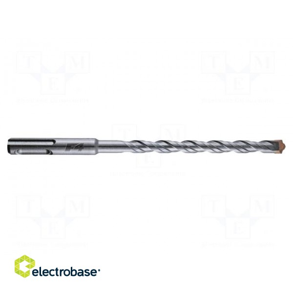Drill bit | for concrete | Ø: 22mm | L: 260mm | metal | cemented carbide фото 3