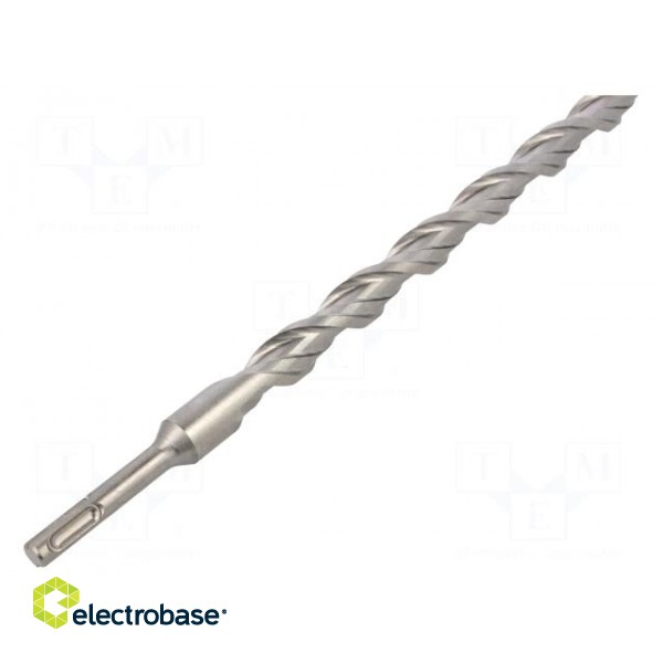 Drill bit | for concrete | Ø: 20mm | L: 650mm | metal | cemented carbide фото 2