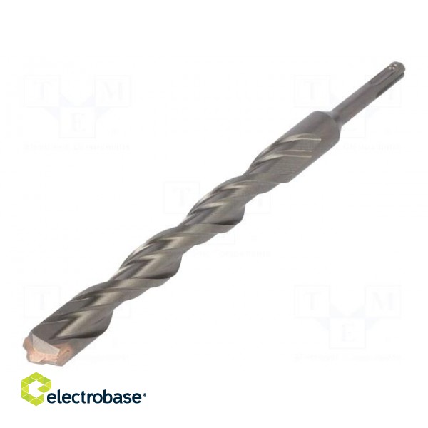 Drill bit | for concrete | Ø: 22mm | L: 260mm | metal | cemented carbide фото 1
