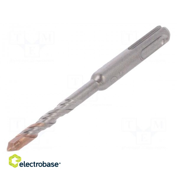 Drill bit | for concrete | Ø: 6.5mm | L: 110mm | metal | blister image 1