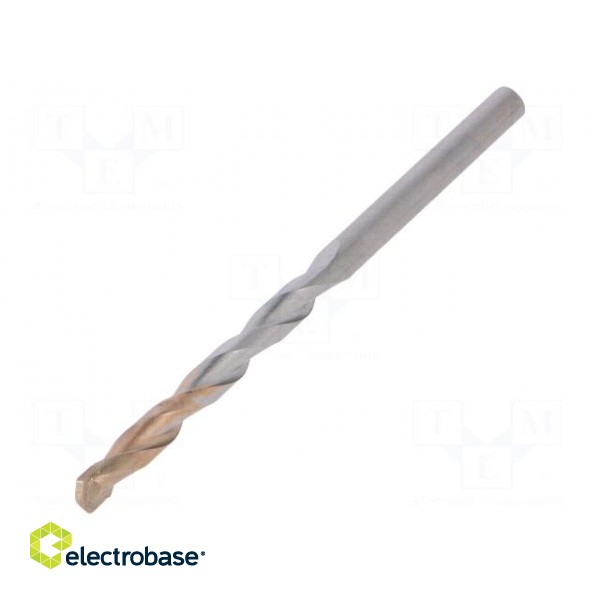 Drill bit | for concrete | Ø: 6mm | L: 100mm | metal | cemented carbide фото 1