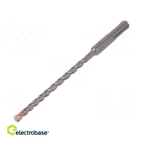 Drill bit | for concrete | Ø: 6mm | L: 160mm | metal | cemented carbide фото 1